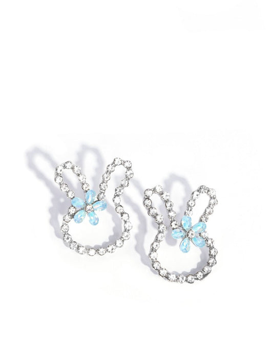 Bunny Backdrop - Blue