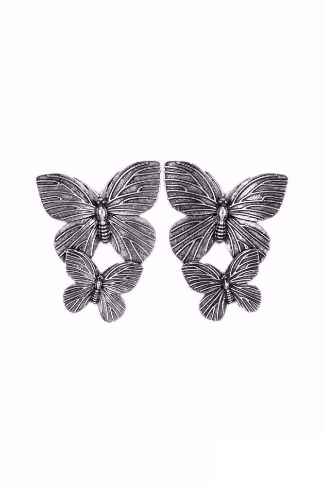 Blushing Butterflies - Silver