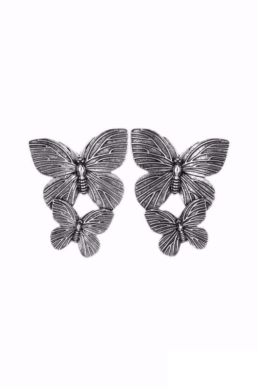 Blushing Butterflies - Silver