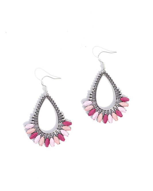 Pronged Pattern - Pink