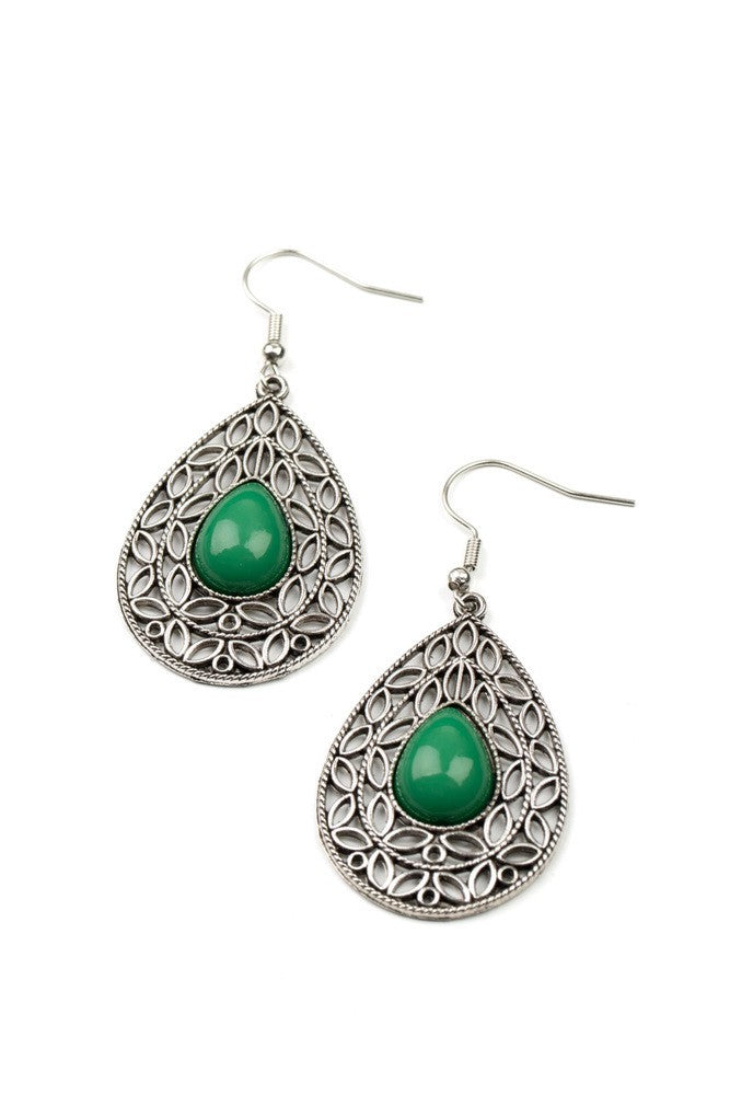 Fanciful Droplets - Green