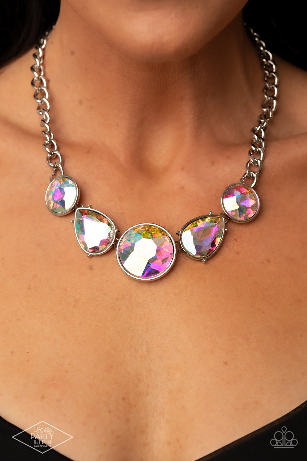 All The Worlds My Stage Necklace