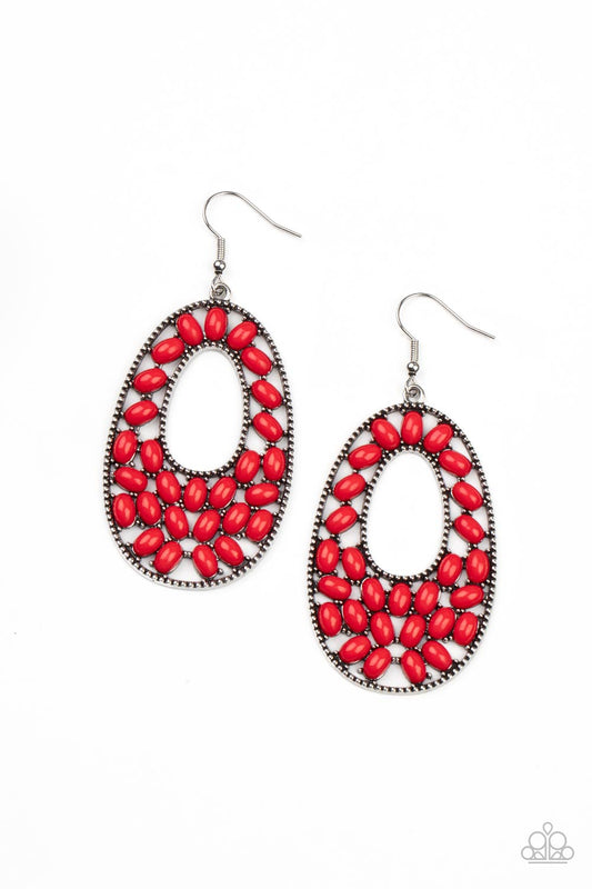 Beaded Shores Red